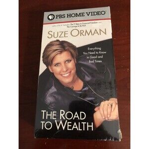 The Road to Wealth VHS Suze Orman New, Sealed 9 Steps to Financial Success